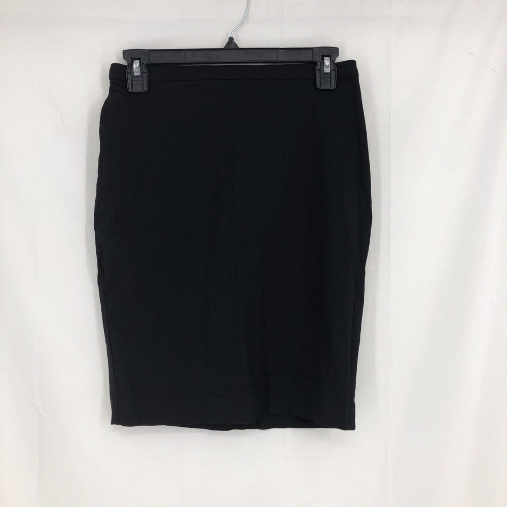 White House Black Market Black Pencil Skirt Size 2